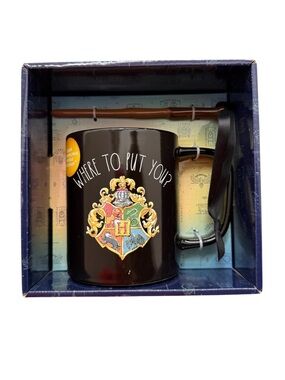 Rae Dunn Harry Potter Hogwarts Mug Color Changing Hufflepuff